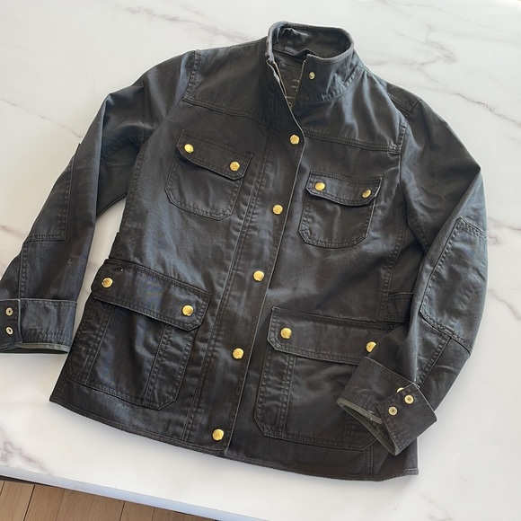 J. Crew Relaxed Boyfriend Field Coat Jacket - Picture 3 of 7